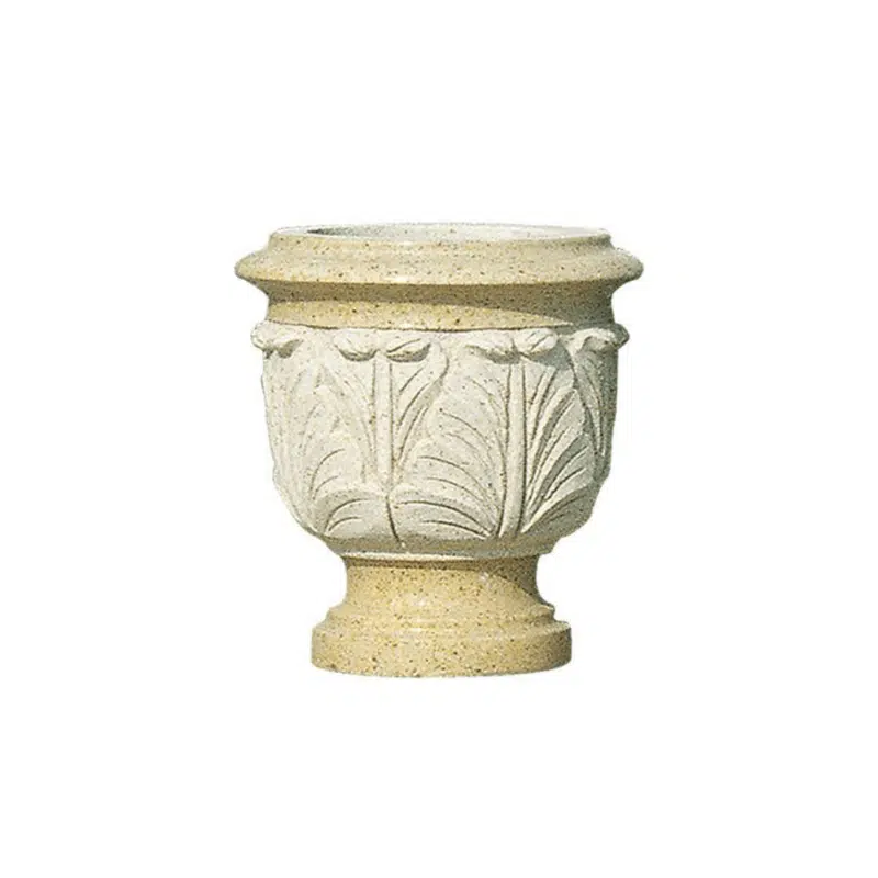 "Elegant decorative granite vase from China Zenova Stone for garden decor"